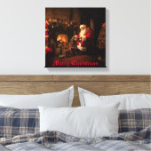 Jolly Old Saint Nick Leinwanddruck (Insitu (Schlafzimmer))