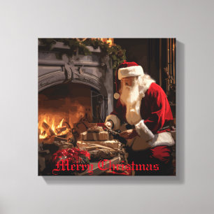Jolly Old Saint Nick Leinwanddruck