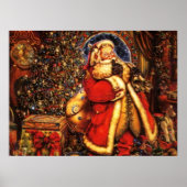 Jolly Old Saint Nick Print Poster (Vorne)