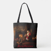 Jolly Old Saint Nick Tasche (Rückseite)