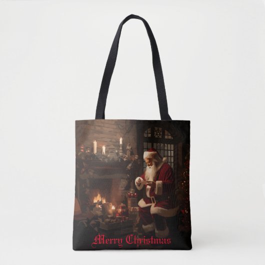 Jolly Old Saint Nick Tasche (Vorderseite)