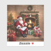 Jolly Old Santa Claus Aufkleber (Blatt)