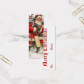 Jolly old St. Nicholas Gift Tags (Büro)