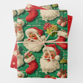Jolly Old St. Nicks Geschenkpapier Set (Beispiel)