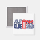 Jolly Olde England Magnet (Vorderseite/Rückseite)