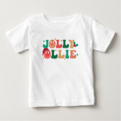 Jolly Ollie Kids Christmas Baby T-shirt (Vorderseite)