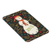 Jolly Otomi Holiday Snowman Magnet (Rechte Seite)