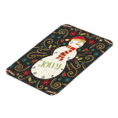 Jolly Otomi Holiday Snowman Magnet (Linke Seite)