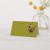 Jolly Pheasant Table Place Cards Platzkarte (Vorderseite)