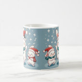 Jolly Rabbit Dance Weihnachtsgeschenk in jedem Sch Kaffeetasse (Mittel)