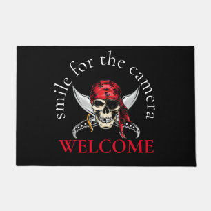 Jolly Rodger Zuhause Living Doormat Fußmatte