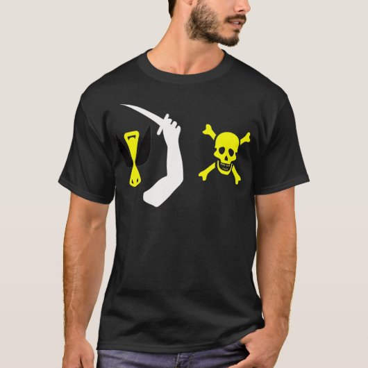 Jolly Roger Christopher Moody Pirate Flag T-Shirt (Vorderseite)