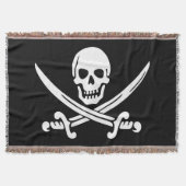 Jolly Roger Pirate Flag Decke (Vorderseite)