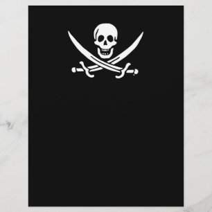 Jolly Roger-Piratenflagge Flyer