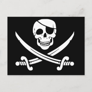 Jolly Roger Postkarte
