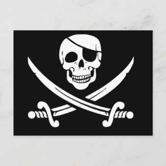 Jolly Roger Postkarte