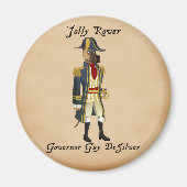 Jolly Rover - Desilver Magnet (Vorne)