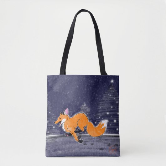 Jolly Running Fox Tasche (Vorderseite)
