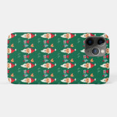 Jolly Santa Christmas Design Case-Mate iPhone Hülle (Rückseite (Horizontal))