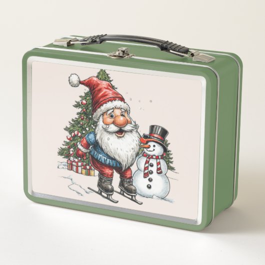 Jolly Santa Christmas Lunch Box (Vorderseite)
