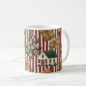 Jolly Santa Christmas Print Kaffeetasse (VorderseiteRechts)