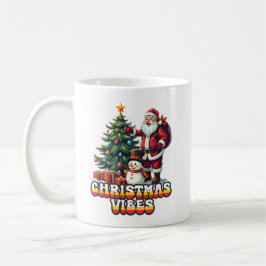 Jolly Santa Christmas Vibes Kaffeetasse
