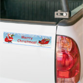 Jolly Santa Claus Autoaufkleber (Auf Lkw)