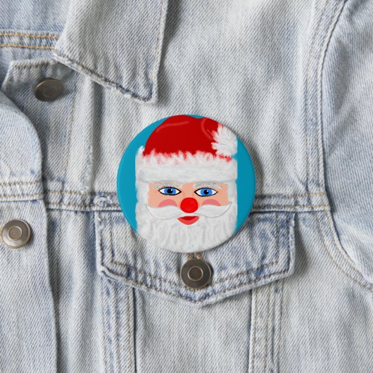 Jolly Santa Claus Button (Beispiel)
