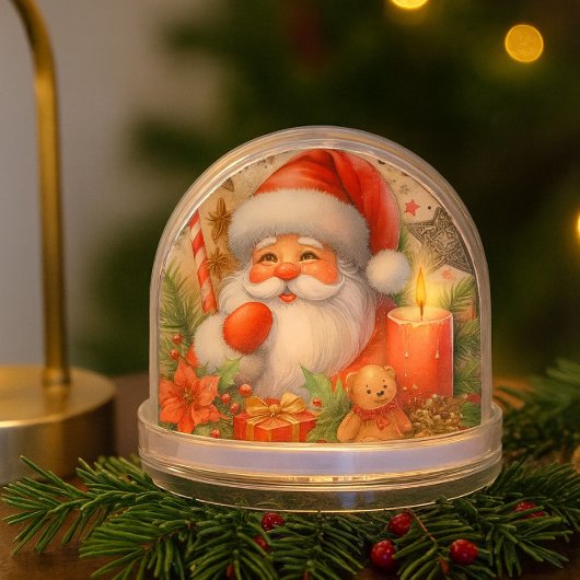 Jolly Santa Claus Christmas  Schneekugeln