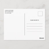 Jolly Santa Claus Classic Christmas Postkarte (Rückseite)