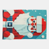 jolly Santa Claus Geschirrtuch (Horizontal)