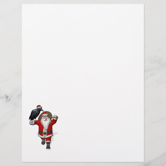 Jolly Santa Claus Lieben Black Ravens (Vorderseite)