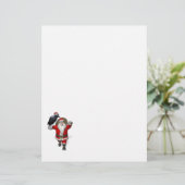 Jolly Santa Claus Lieben Black Ravens (Stehend Vorderseite)