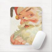 Jolly Santa Claus mit einem Geheimnis, Weihnachtsf Mousepad (Mit Mouse)