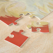 Jolly Santa Claus mit einem Geheimnis, Weihnachtsf Puzzle (Seite)