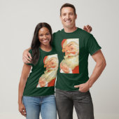 Jolly Santa Claus mit einem Geheimnis, Weihnachtsf T-Shirt (Unisex)