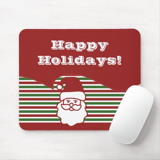 Jolly Santa Claus Mousepad (Mit Mouse)