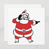 Jolly Santa Claus ruft Reindeer zu Weihnachten an (Vorne/Hinten)