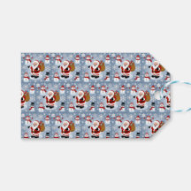 Jolly Santa Claus und Snowmen Weihnachtsmuster