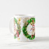Jolly Santa: Ein perfektes Geschenk für den Urlaub Kaffeetasse (Vorderseite Links)