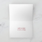 Jolly Santa Fun Weihnachtsfeiertag Gruß Feiertagskarte (Innenseite)