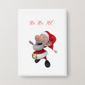 Jolly Santa Ho Ho Button (Vorderseite)