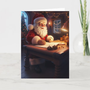 Jolly Santa mit Snowy Magic Weihnachten