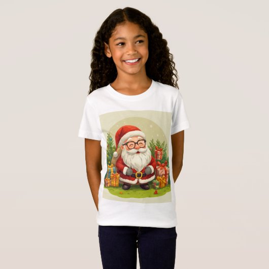 Jolly Santa Surprise T-Shirt (Vorne ganz)