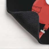 Jolly Santa T - Shirt und Geschenke Mousepad (Ecke)