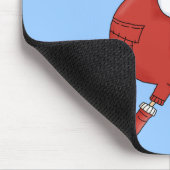 Jolly Santa T - Shirt und Geschenke Mousepad (Ecke)