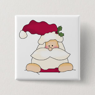 Jolly Santa Tshirts und Geschenke Button