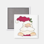 Jolly Santa Tshirts und Geschenke Magnet (Vorderseite/Rückseite)