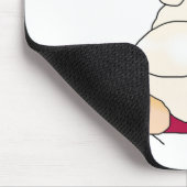 Jolly Santa Tshirts und Geschenke Mousepad (Ecke)