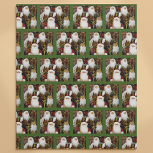 Jolly Santas Geschenkpapier